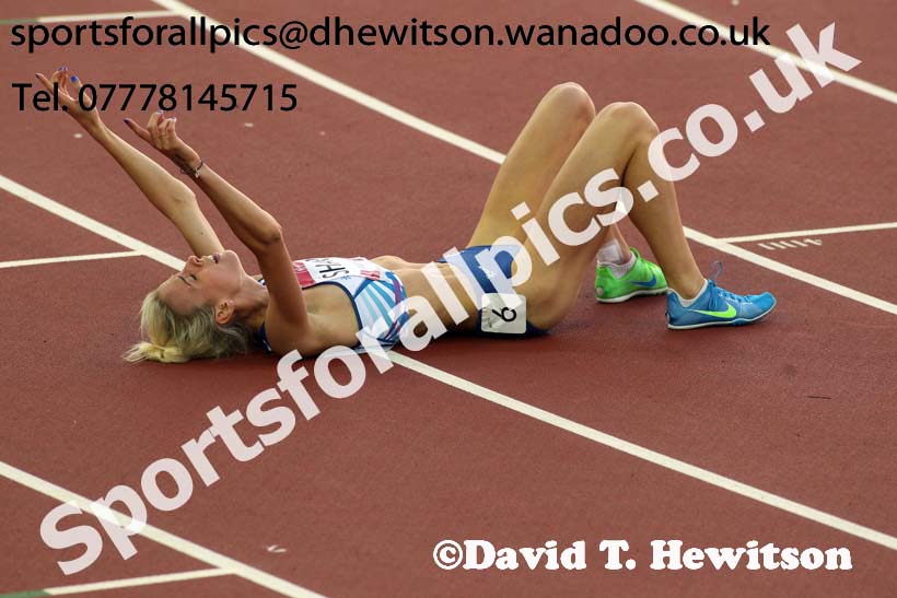 Lynsey Sharp (Scotland) 2nd in the 800 metres at the Commonwealth Games, Glasgow. Photo: David T. Hewitson/Sports for All Pics